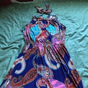 Long bright dress 👗